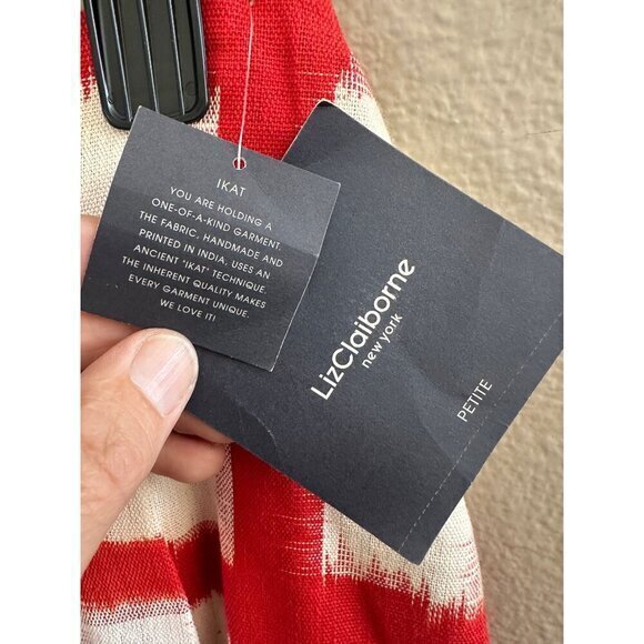 Liz Claiborne Women's Red Short Skirt-NWT, red skirt, new skirt, womens skirt - Picture 3 of 9